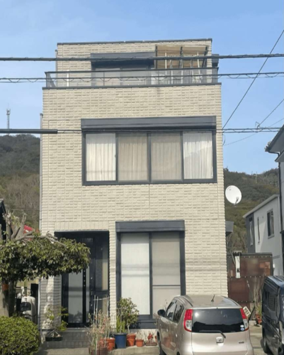玉野市I様邸のお塗り替えが完了しました。遮熱塗料で暑さ対策！